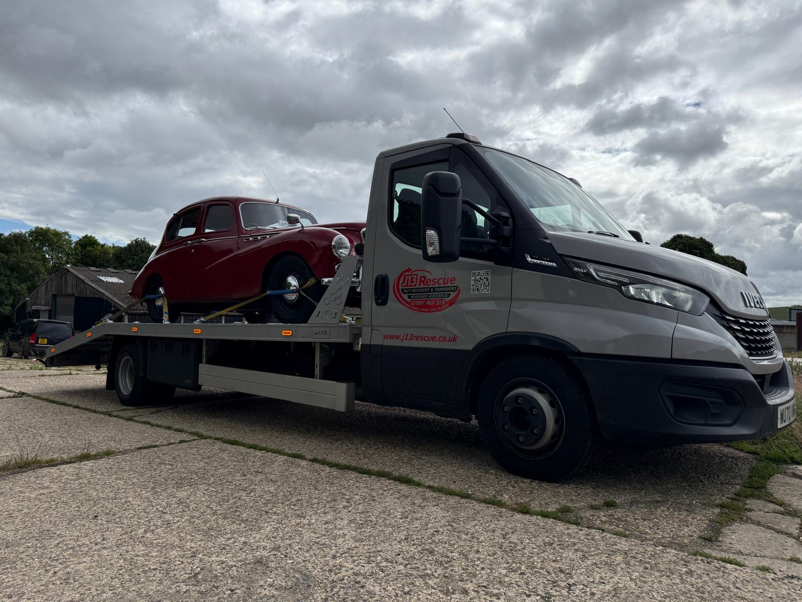 Story Time: Transporting a Classic Car from Berkshire to Portsmouth for the Jersey International Motoring Festival