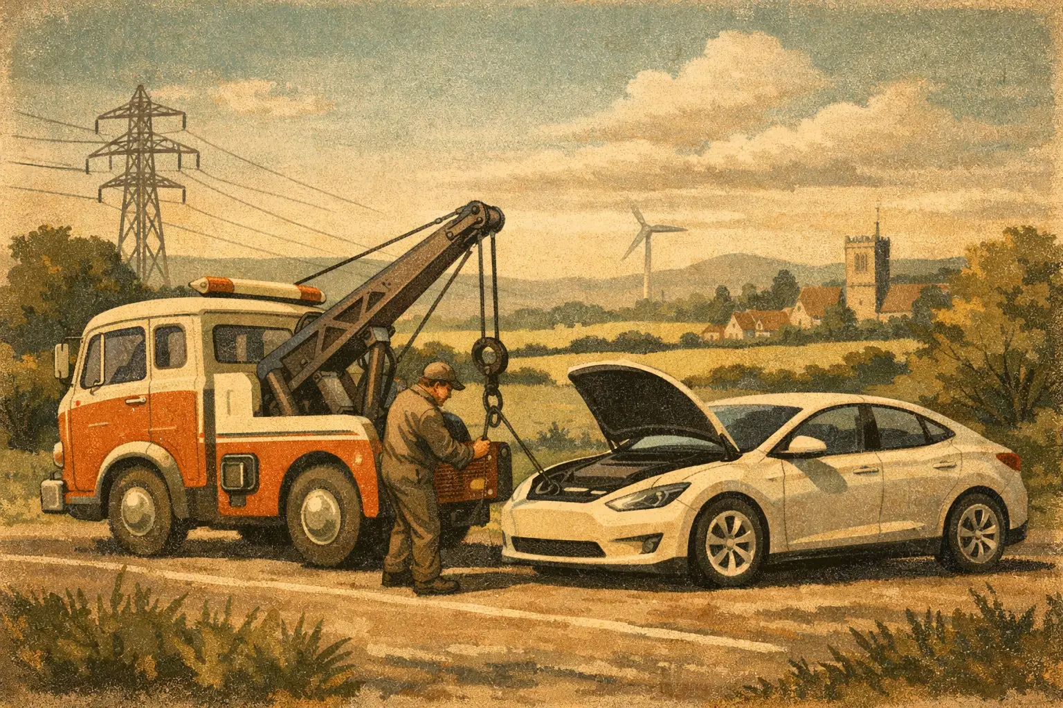 EV Breakdown Recovery in Berkshire: What Drivers Need to Know